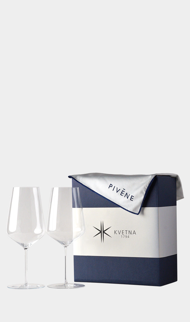 Kvetna 1794, Auriga Bordeaux Blend Red 850ML - Set of 2 with PIVENE Wine Cloth