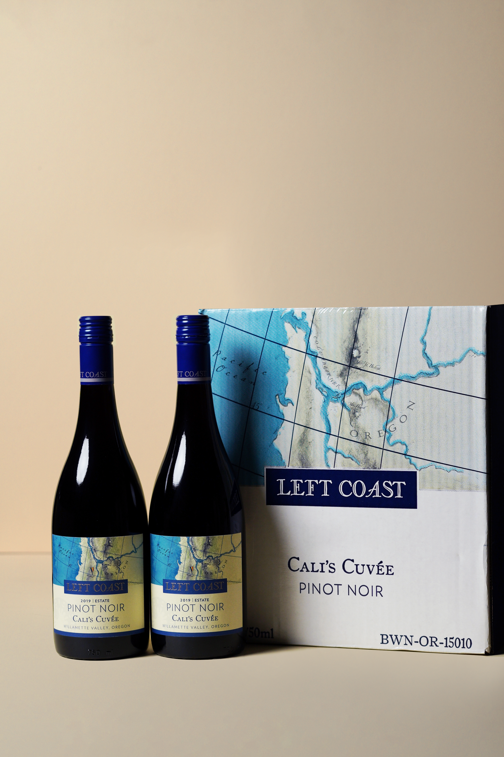 Left Coast Cellars, Cali's Cuvee Pinot Noir 2019 (OCC of 12 bottles)