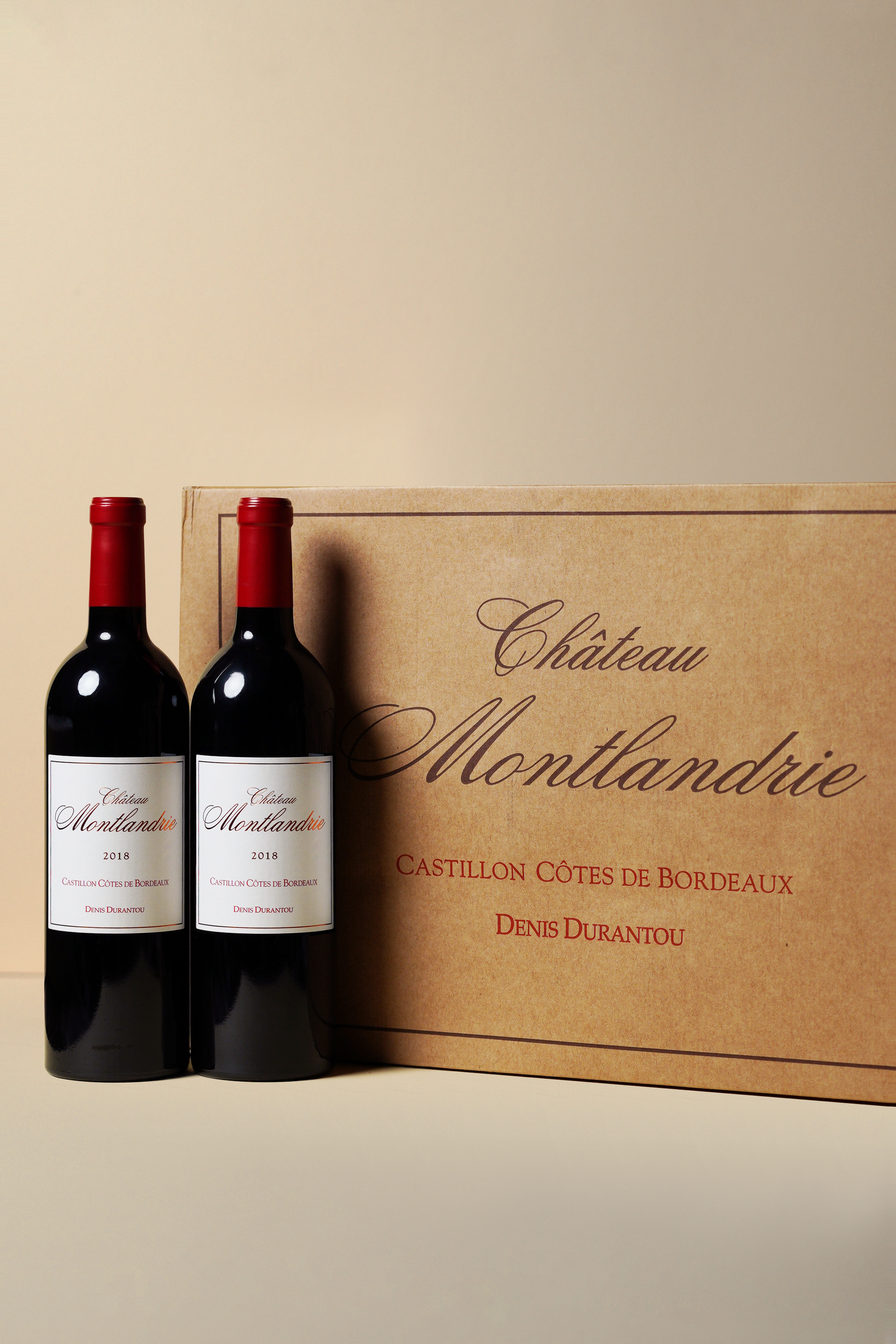 Montlandrie - Castillon Cotes de Bordeaux 2018 (OCC of 6 bottles)