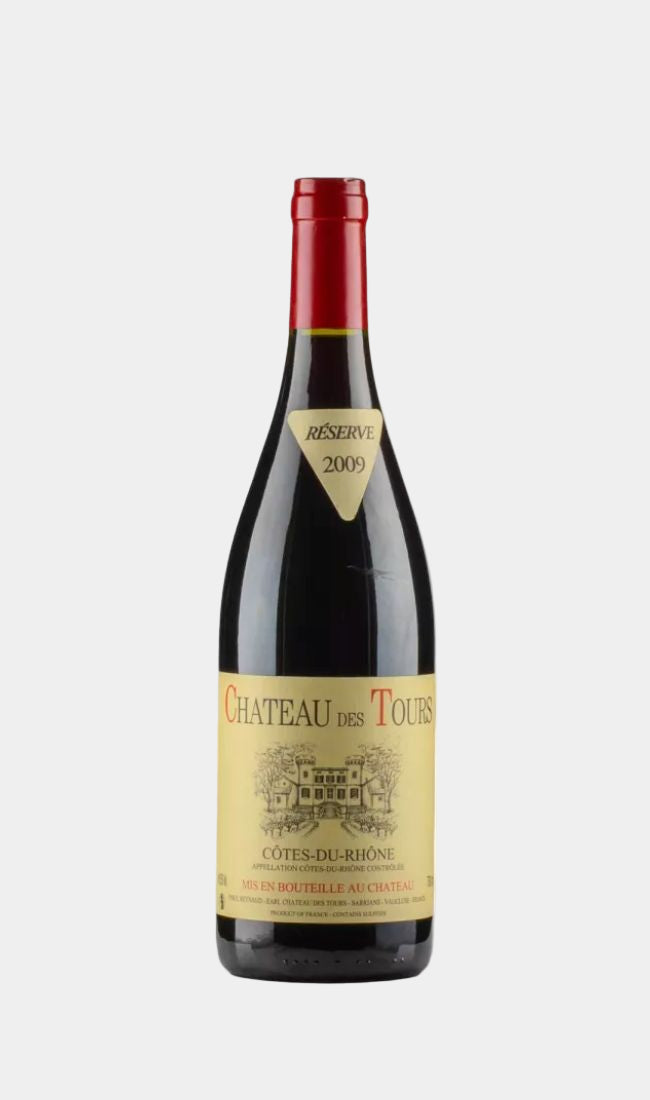 Chateau Des Tours, Cotes du Rhone Rouge Reserve 2009 750ML