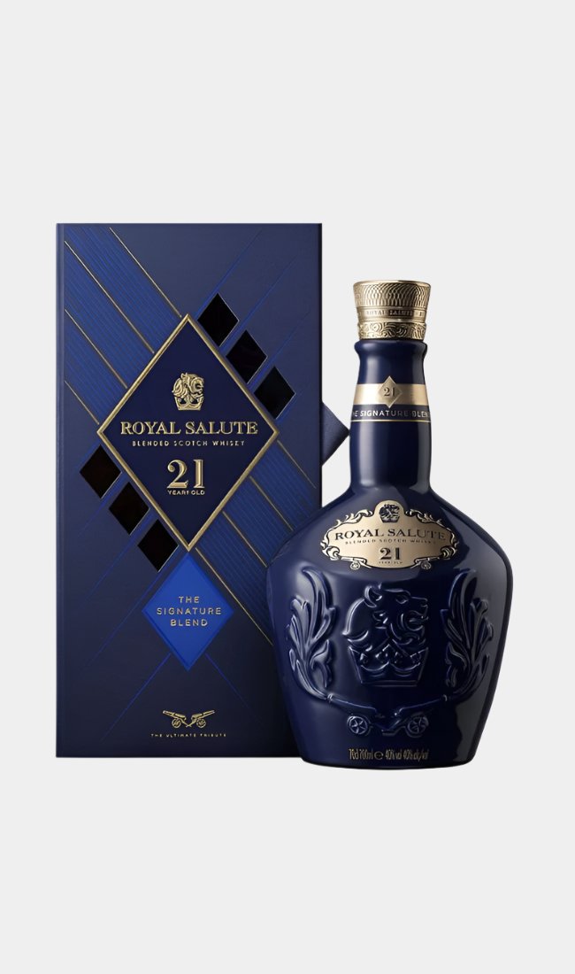 CHIVAS REGAL  SALUTE 21 青 Chivas Regal Royal Salute 21 Year Signature Blend Scotch