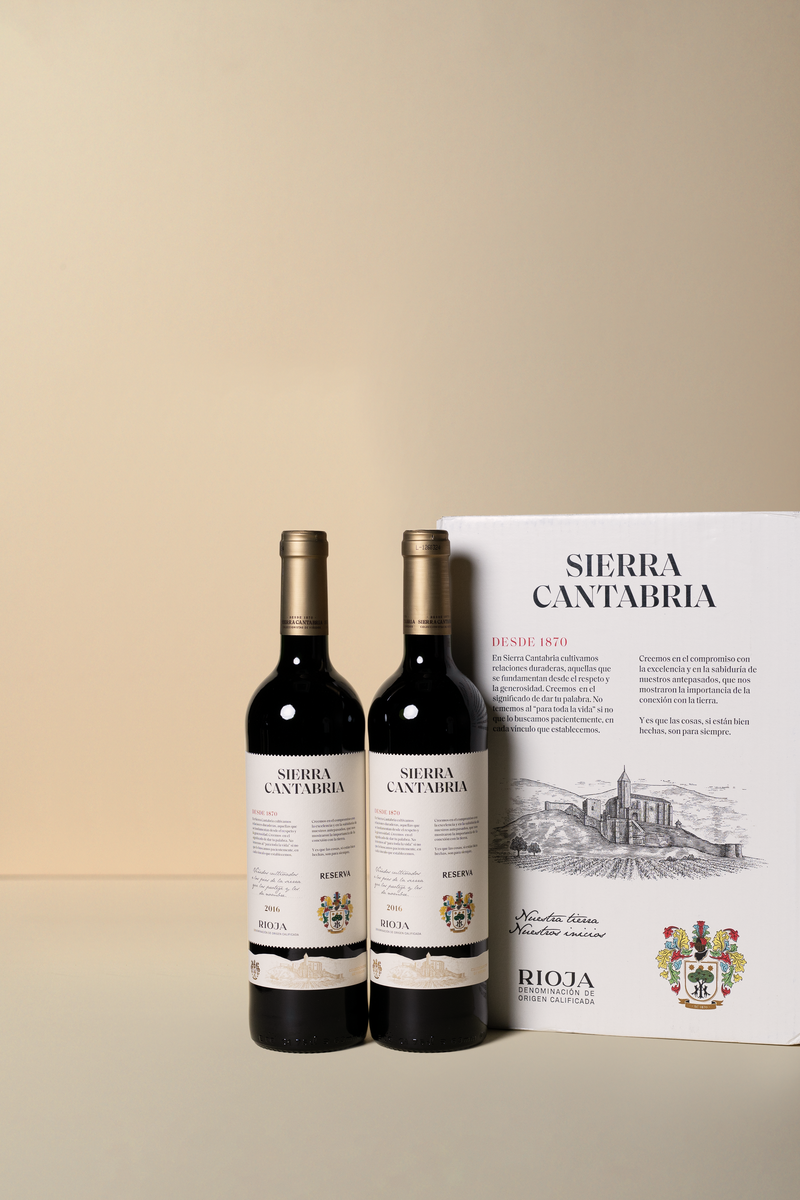 Sierra Cantabria, Reserva 2016 750ML (OCC of 6 bottles)