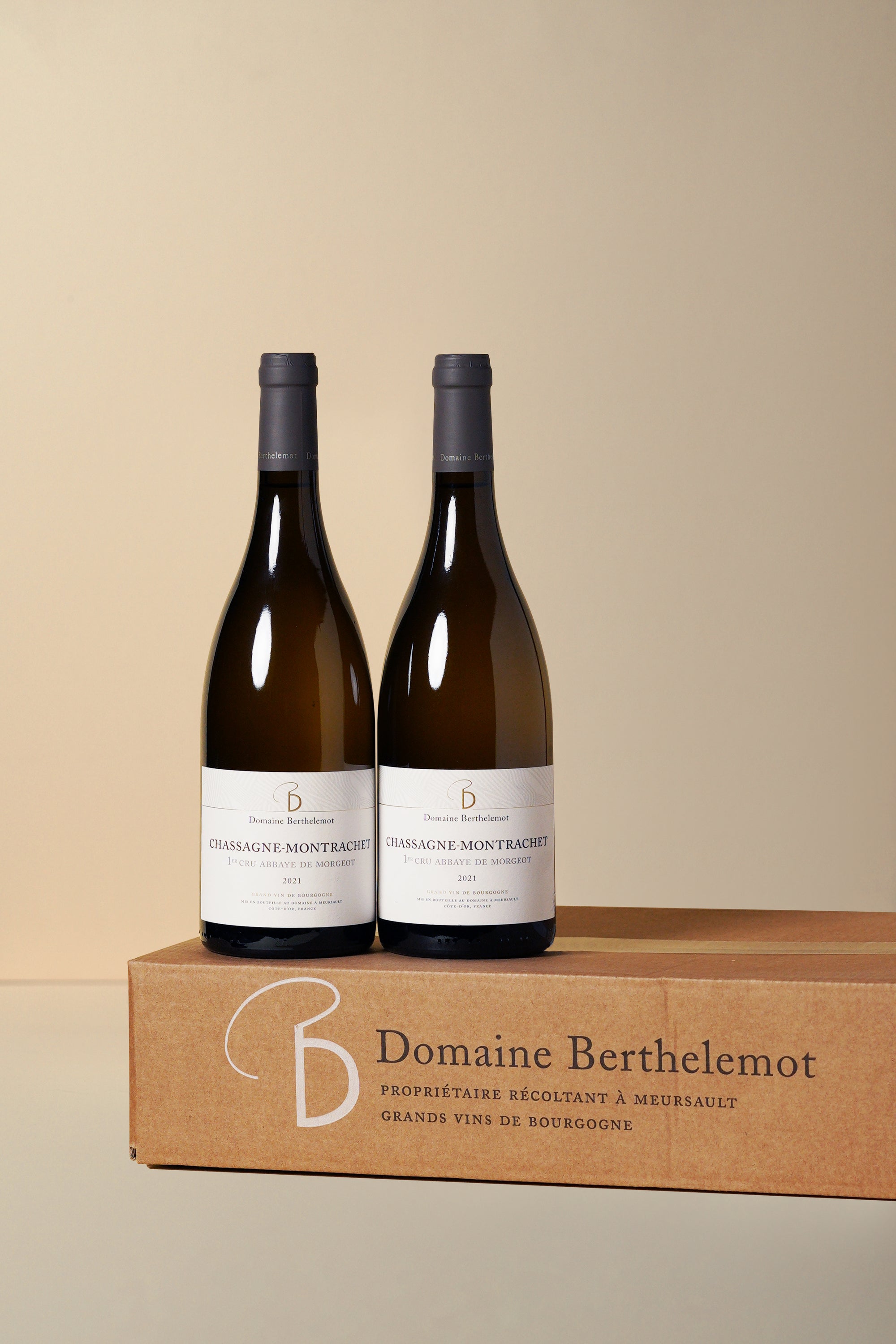 Berthelemot, Chassagne Montrachet 1er Cru Abbaye de Morgeot 2021 (OCC of 6 bottles)