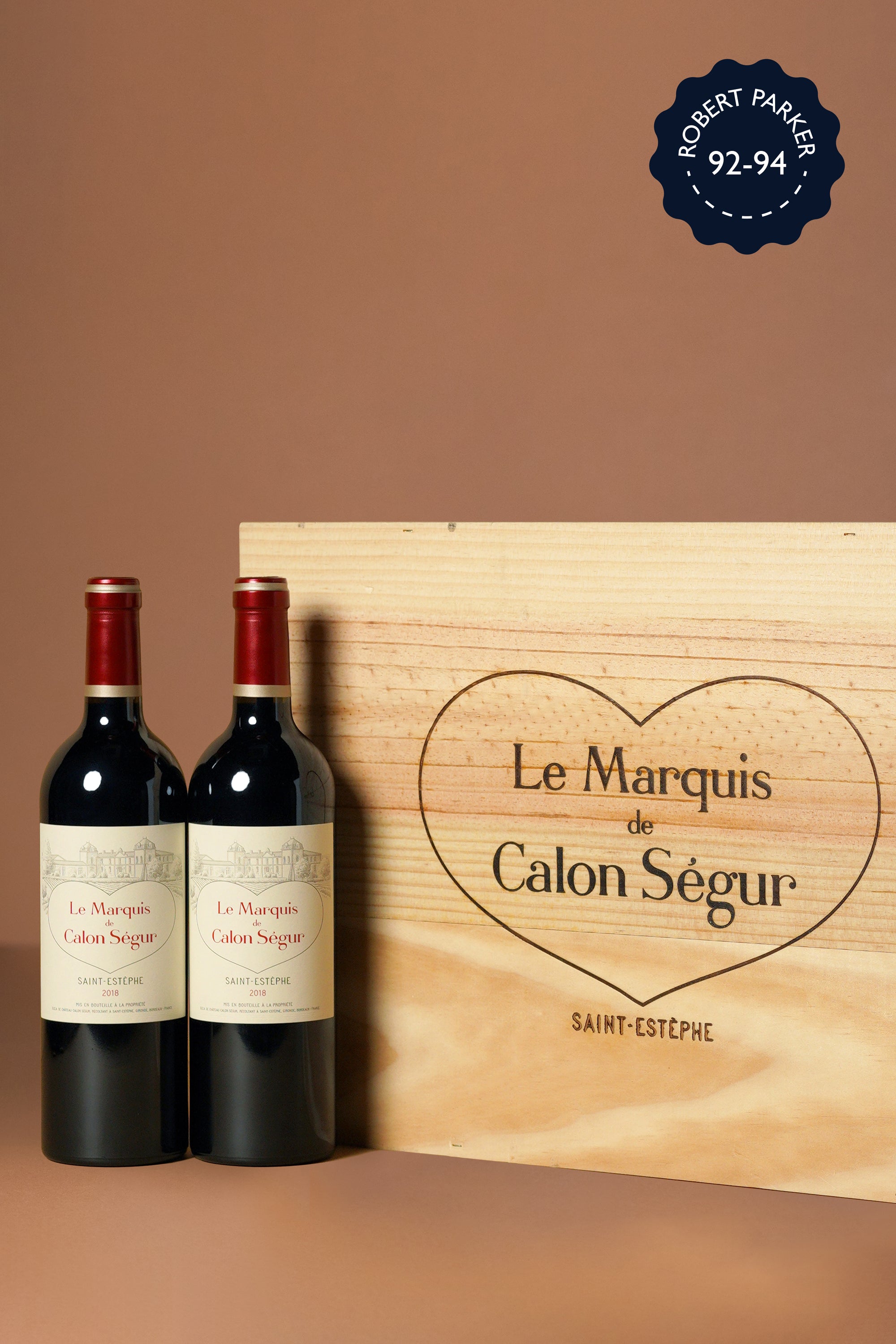 Calon Segur, Le Marquis de Calon Segur 2018 (OWC of 6 bottles)