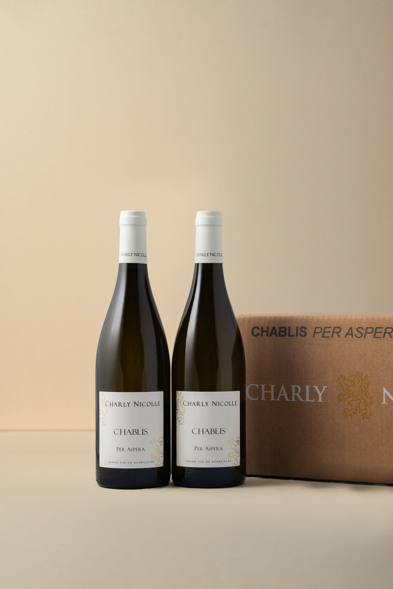 Charly Nicolle, Chablis Per Aspera 2023 750ML (OCC of 6 bottles)