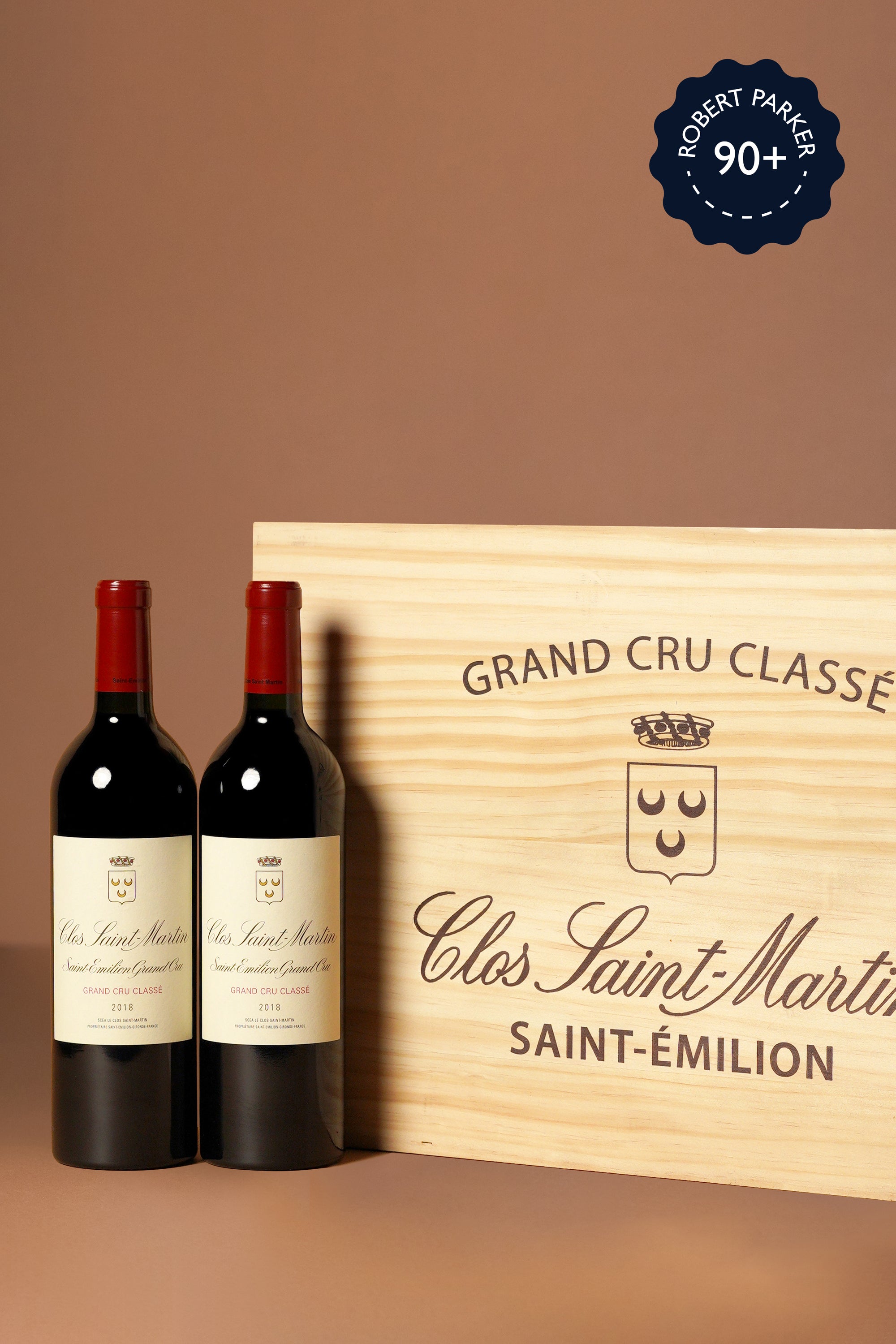 Clos St Martin - Saint Emilion 2018 (OWC of 6 bottles)