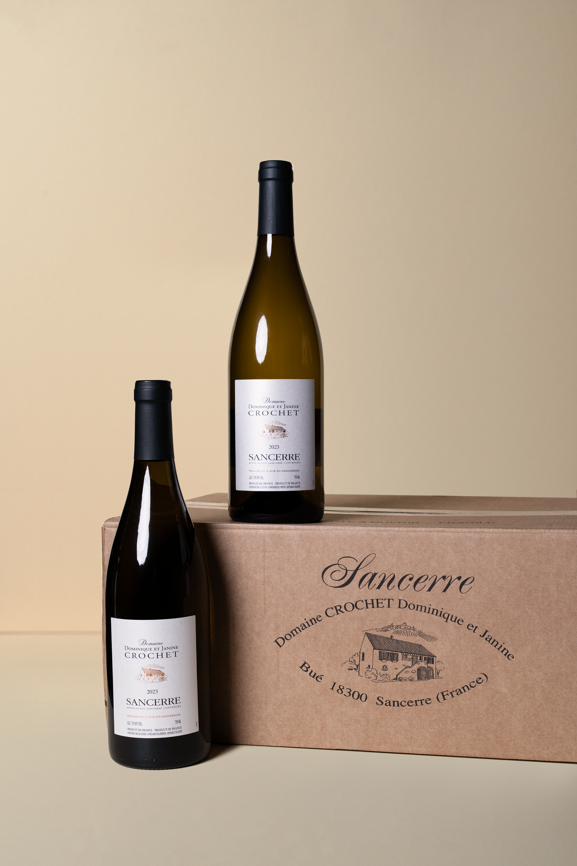 Dominique et Janine Crochet, Sancerre 2023 750ML (OCC of 12 bottles)