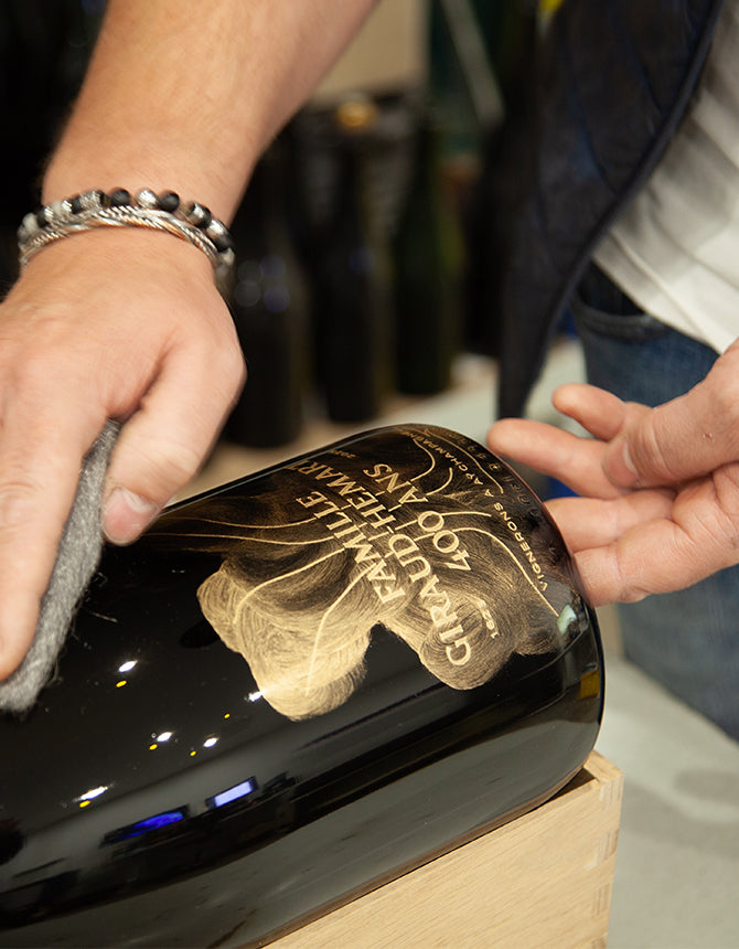 A reflection of Henri Giraud's 400-year heritage, where craftsmanship continues to be expressed through every detail, from cellar to bottle.