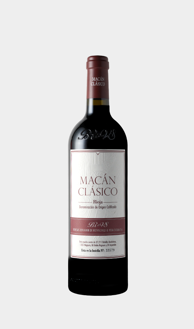 Benjamin de Rothschild & Vega Sicilia, Macan Classico 2011 750ML