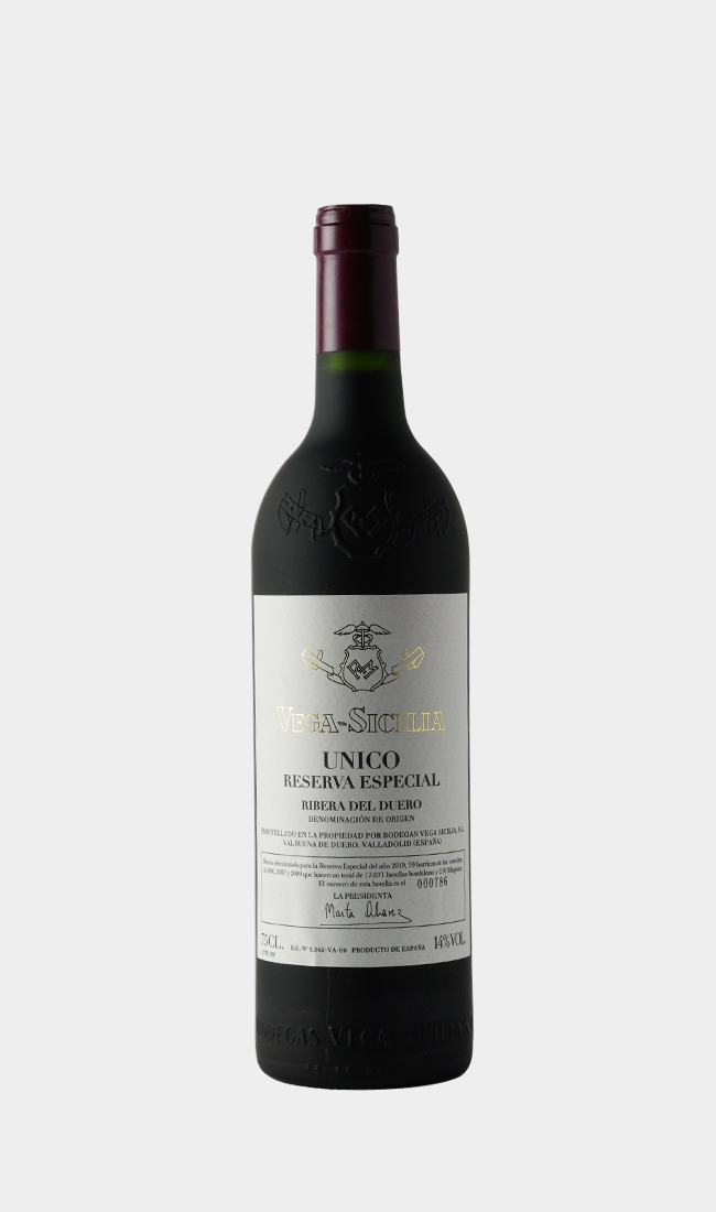 Vega Sicilia, Unico Reserva Especial 2019 Release NV 750ML