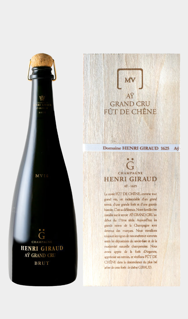 Henri Giraud, MV Ay Grand Cru (Gift Box) MV17 750ML